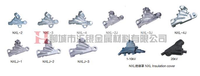 NXL系列楔型耐张线夹及绝缘罩